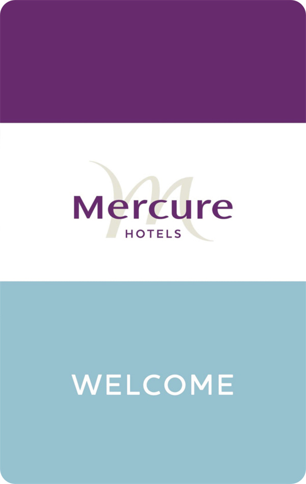 Tarjeta de clave del Hotel Mercure