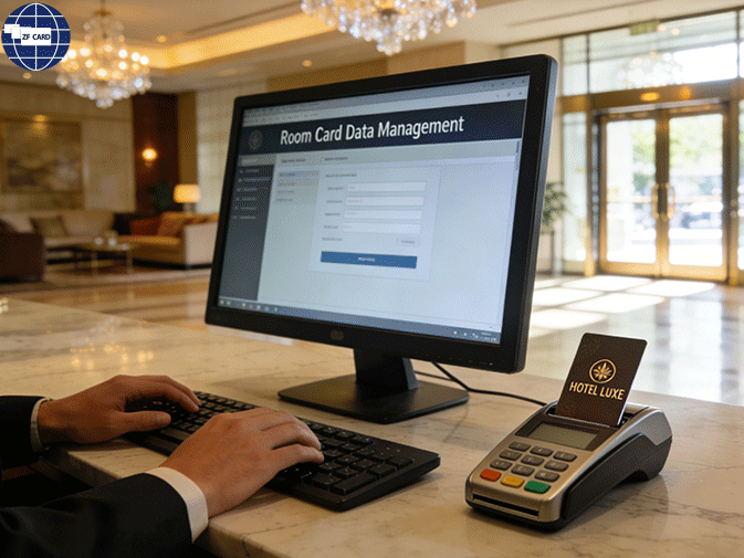 Tarjetas de policarbonconduce en la protección de la privacidad del Hotel