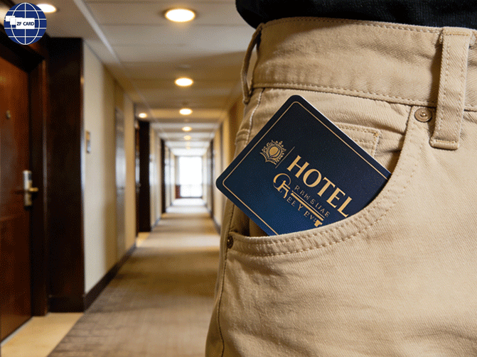 Las tarjetas de identificación de policarbonato (PC) destacan en las aplicaciones hotel.