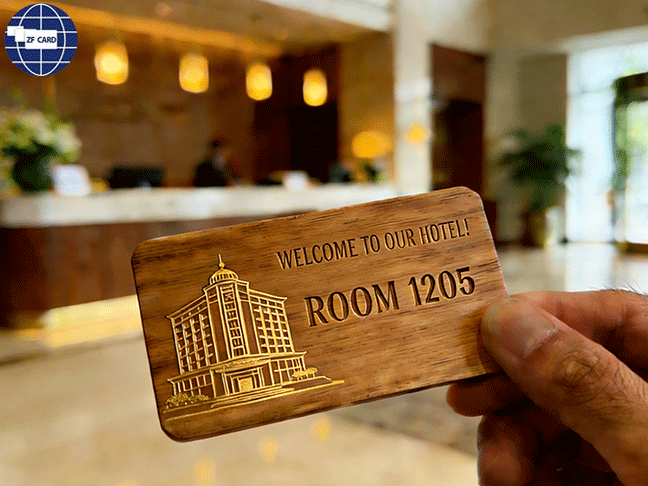 ¡La textura y la inteligencia conviven! Las tarjetas de madera RFID redefinen la nueva experiencia de las tarjetas de llave inteligente en los hoteles