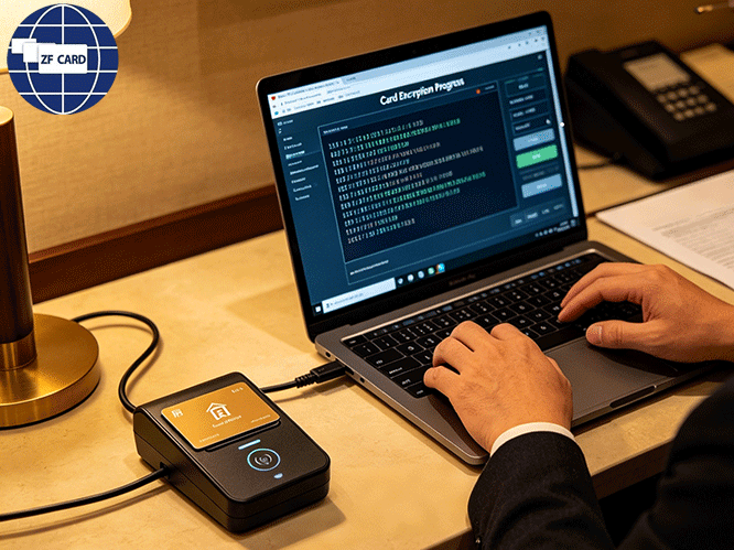 Tarjeta de llaves Hotel de policarbonde alta seguridad: una nueva solución para el Control de acceso A hoteles modernos