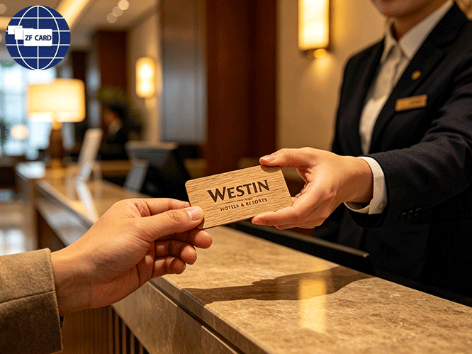 Nueva tendencia en las actualizaciones de las tarjetas de llaves de Hotel: análisis de las ventajas de las tarjetas de Control de acceso RFID de madera ecológicas en sustitución de las tarjetas de plástico