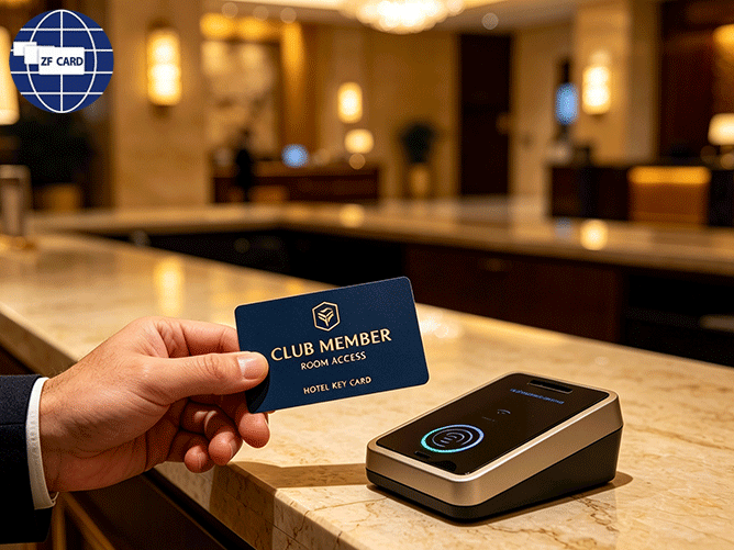 Tarjeta de acceso al Hotel de Club de lujo: tarjeta de Control de acceso al Hotel CR80 PVC de origen del fabricante