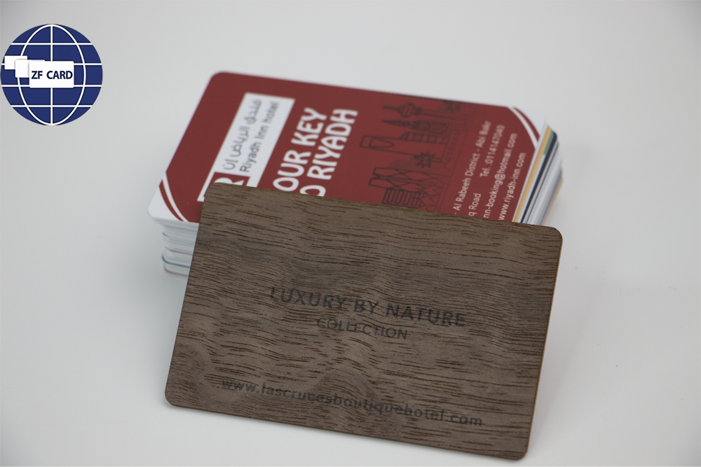 Wood RFID Card Manufacturer | Eco-Friendly Custom Wooden NFC Cards Free Samples (en inglés)